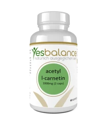 YesBalance Acetyl-L-Carnitin Premium Supplement • YesBalance