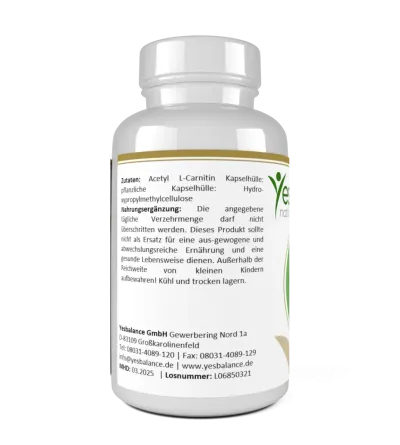 acetyl l-carnitin Kapseln