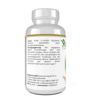 acetyl l-carnitin Kapseln