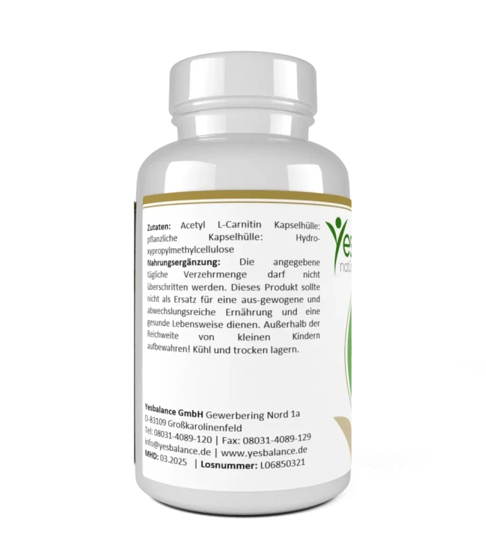 acetyl l-carnitin Kapseln