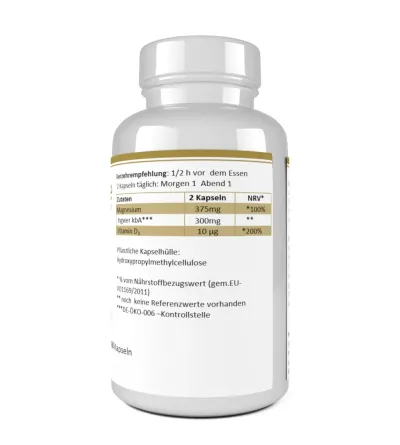 MIGRINI mit Magnesium, Bio Ingwer + Vitamin  D3