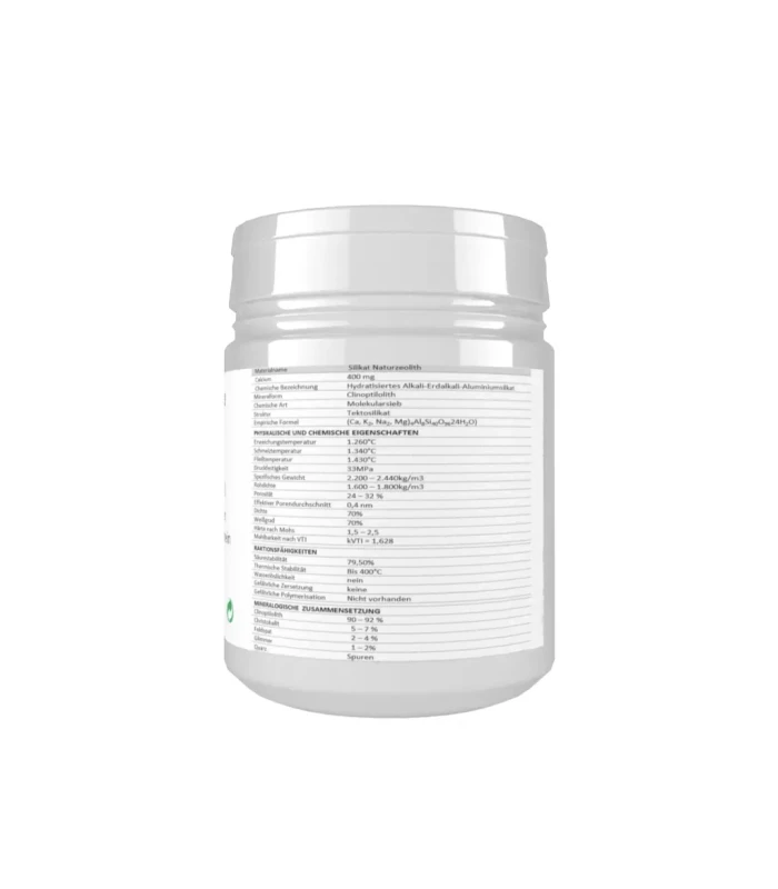 Zeolith Klinoptilolith micronisiert, Detox, natürliche Entgiftung