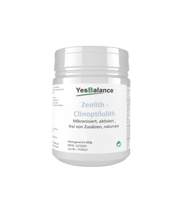 Zeolith Klinoptilolith micronisiert, Detox, natürliche Entgiftung