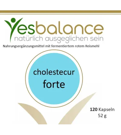 cholestecur forte - Fermentierte Rote-Reismehl Kapseln