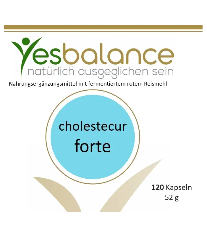 cholestecur forte - Fermentierte Rote-Reismehl Kapseln