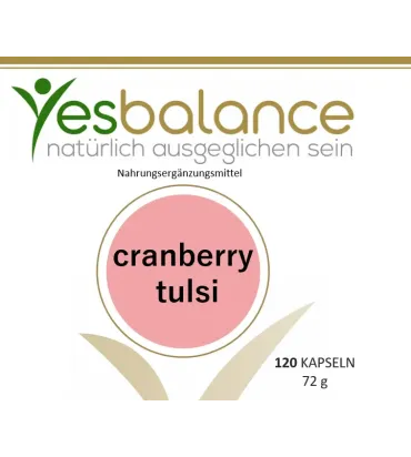 cranberry + tulsi Kapseln