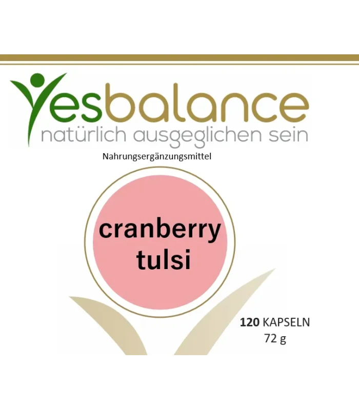 cranberry + tulsi Kapseln