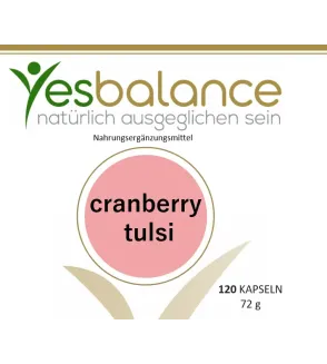 cranberry + tulsi Kapseln