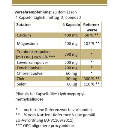 herbalbasen, 120 Kapseln