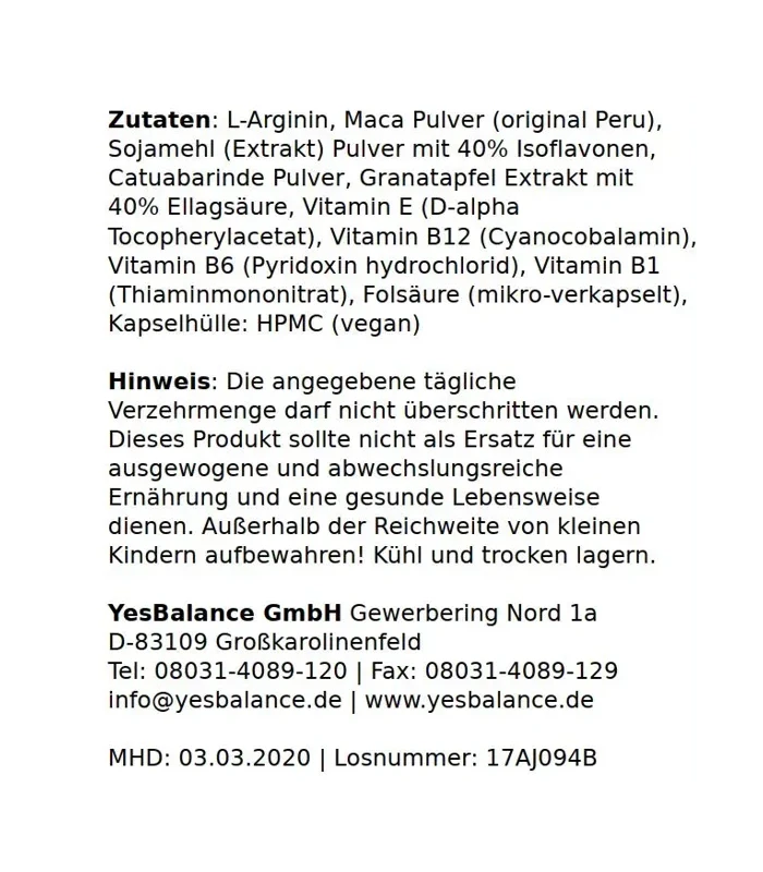 It takes two to tango - Für Sie - Nahrungsergänzungsmittel