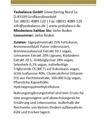 prostec - Prostata Nahrungsergänzungsmittel