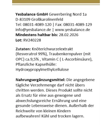 resveratrol 99% Kapseln