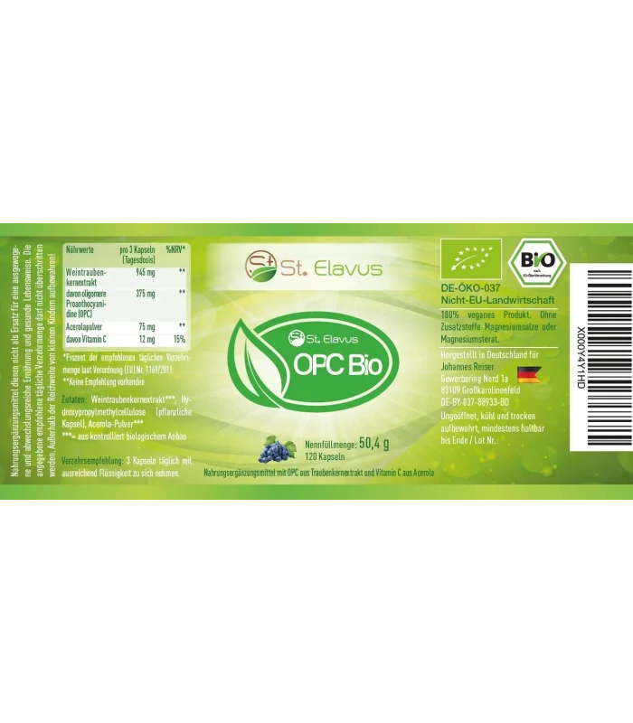 OPC Kapseln + Vitamin C aus BIO Acerola