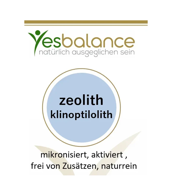 Zeolith Klinoptilolith micronisiert, Detox, natürliche Entgiftung