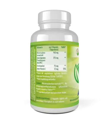 OPC Kapseln + Vitamin C aus BIO Acerola