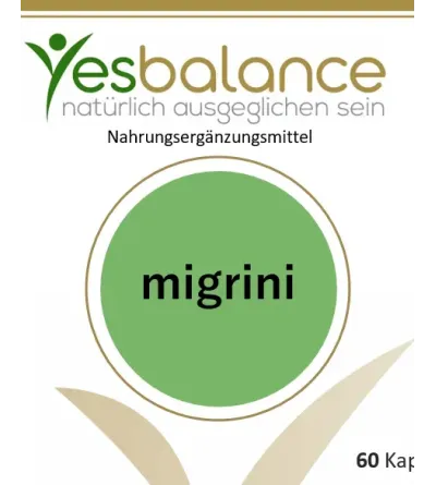 MIGRINI mit Magnesium, Bio Ingwer + Vitamin  D3