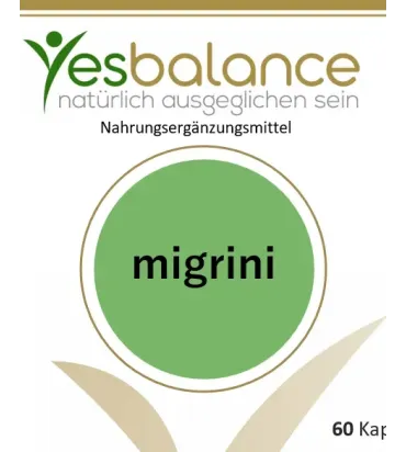 MIGRINI mit Magnesium, Bio Ingwer + Vitamin  D3