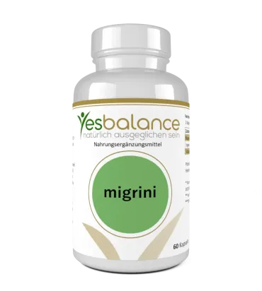 MIGRINI mit Magnesium, Bio Ingwer + Vitamin  D3