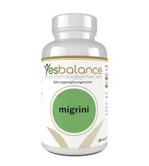 MIGRINI mit Magnesium, Bio Ingwer + Vitamin  D3