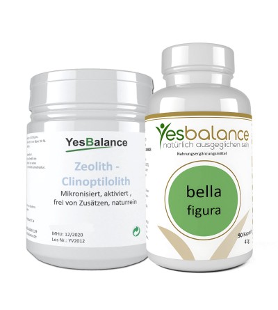 DETOX&FIT AUS ZEOLITH + BELLA FIGURA