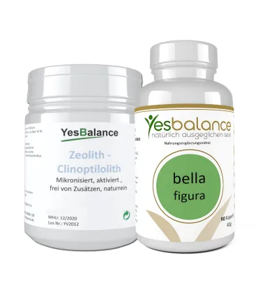 DETOX&FIT AUS ZEOLITH + BELLA FIGURA