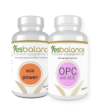 HEALTH & Balance Paket - OPC ACE und ASIA Power