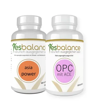 HEALTH & Balance Paket - OPC ACE und ASIA Power