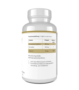 Leber complex curcumin bromelain