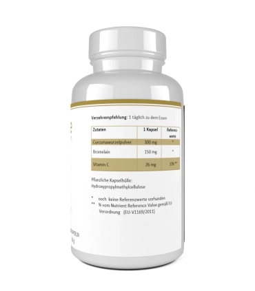 Leber complex curcumin bromelain