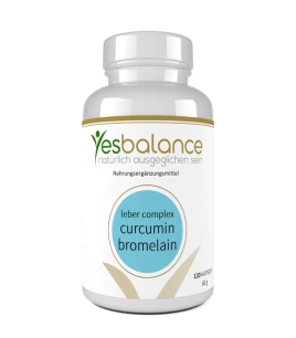 Leber complex curcumin bromelain