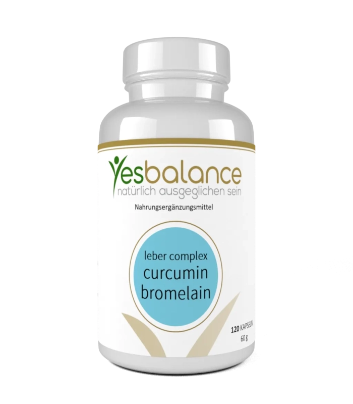 Leber complex curcumin bromelain