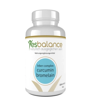 Leber complex curcumin bromelain