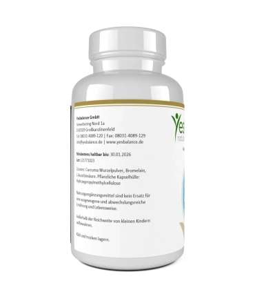 Leber complex curcumin bromelain