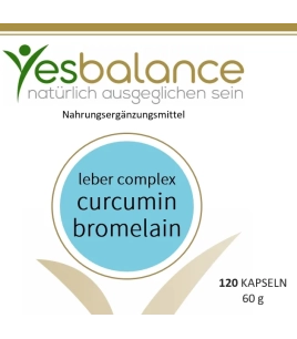 Leber complex curcumin bromelain