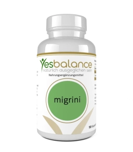 MIGRINI mit Magnesium, Bio Ingwer + Vitamin  D3