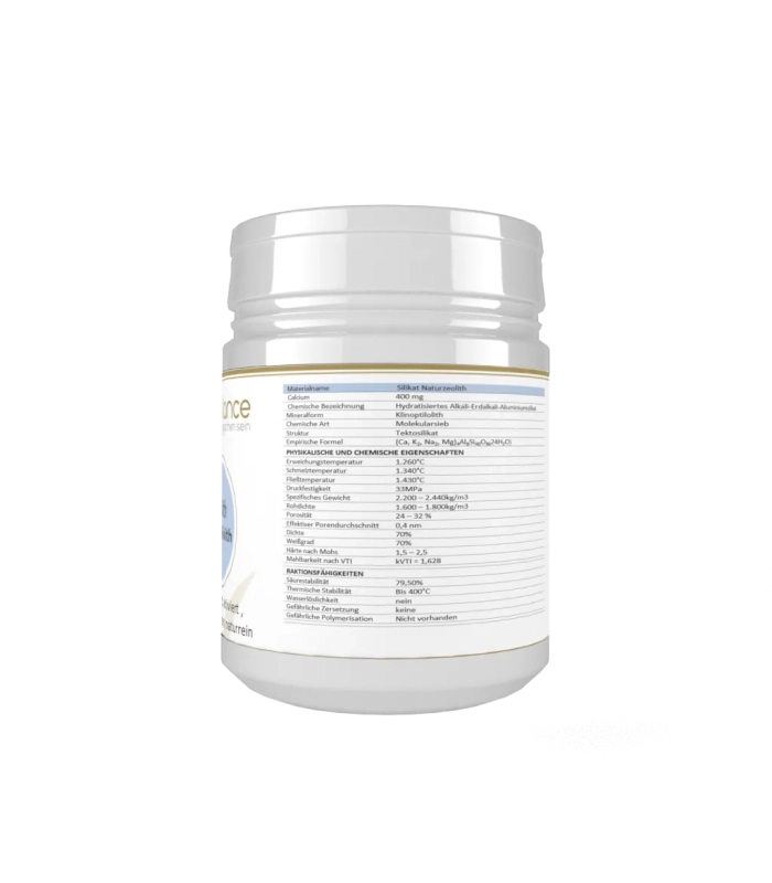 Zeolith Klinoptilolith micronisiert, Detox, natürliche Entgiftung