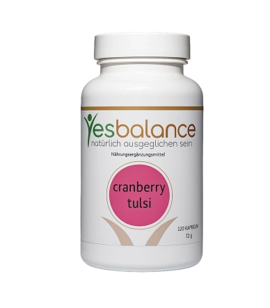 cranberry + tulsi