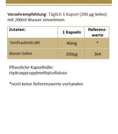 Selenkapseln hochdosiert – Für Immunsystem & Schilddrüse – Haut & Haar