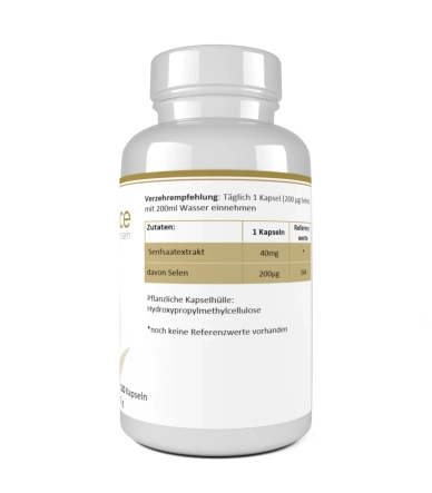 Selenkapseln hochdosiert – Für Immunsystem & Schilddrüse – Haut & Haar