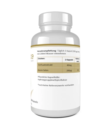 Selenkapseln hochdosiert – Für Immunsystem & Schilddrüse – Haut & Haar