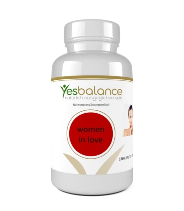WOMEN IN LOVE -  Yesbalance - Nährstoffe für die Frau - 120 Kapseln