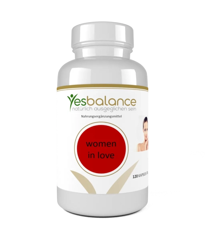 WOMEN IN LOVE -  Yesbalance - Nährstoffe für die Frau - 120 Kapseln