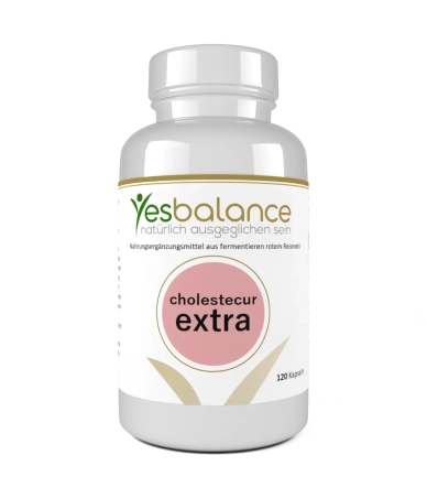 YesBalance Cholestecur Extra – Fermentierter Reis-Extrakt & Q10