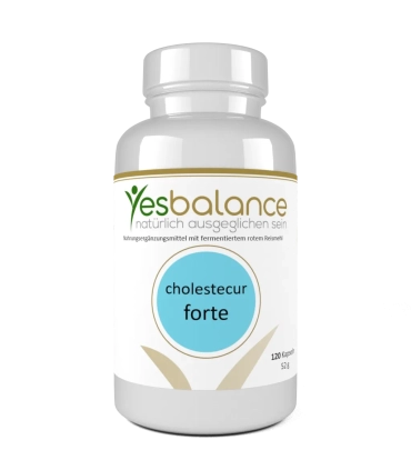 cholestecur forte - Fermentierte Rote-Reismehl Kapseln