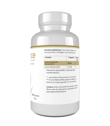 cholestecur forte - Fermentierte Rote-Reismehl Kapseln