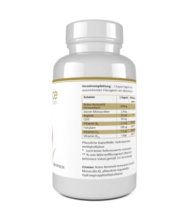 cholestecur intens - Natürliches Kombipräparat mit Monakolin K