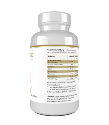 cholestecur intens - Natürliches Kombipräparat mit Monakolin K