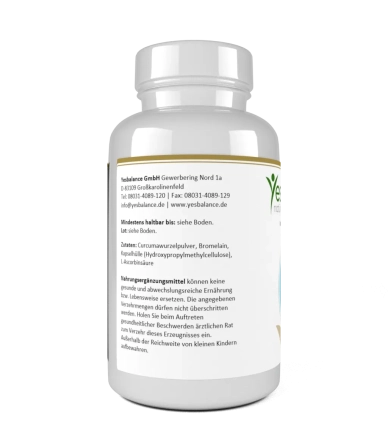 Leber complex Curcumin & Bromelain: Nahrungsergänzung für Ihre Leber