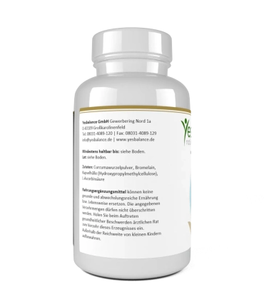 Leber complex Curcumin & Bromelain: Nahrungsergänzung für Ihre Leber