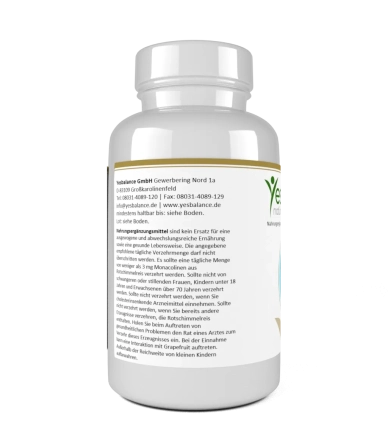 cholestecur forte - Fermentierte Rote-Reismehl Kapseln